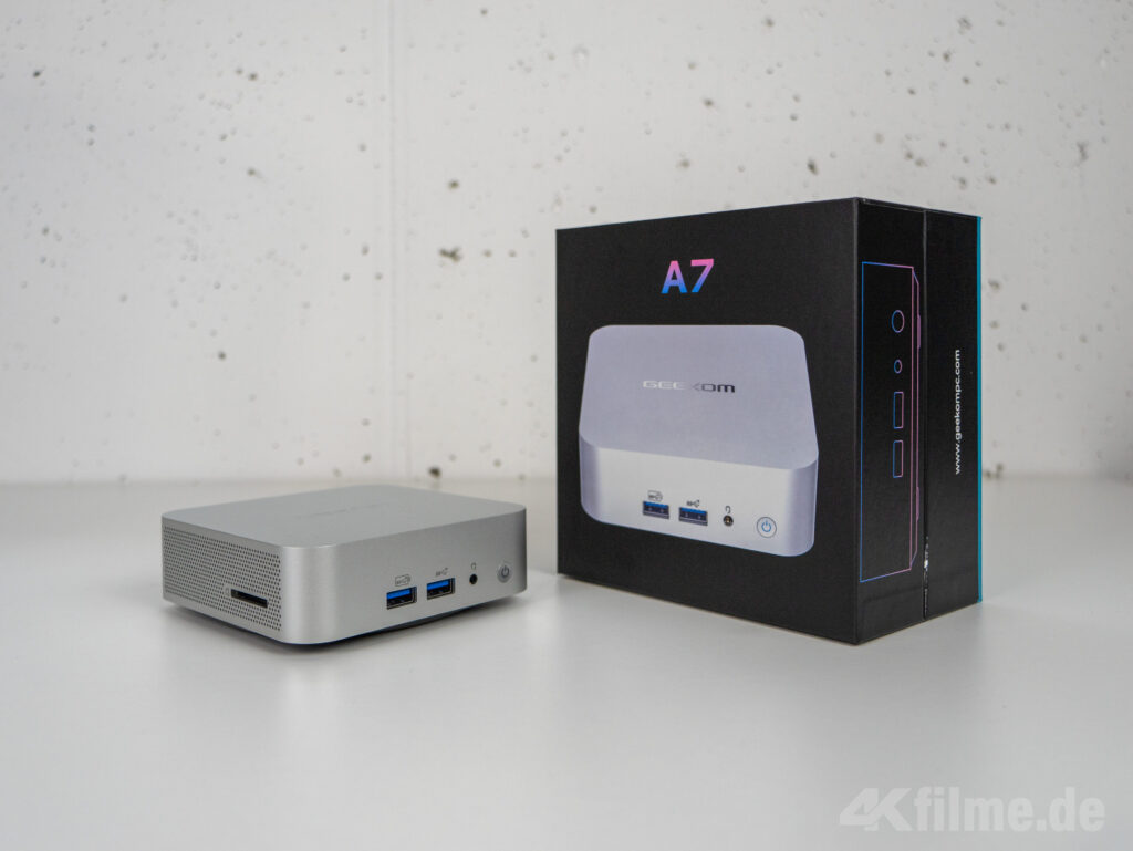 Der Geekom A7 Mini-PC mit AMD Ryzen R9, DDR5-Arbeitsspeicher und 2TB SSD-Festplatte überzeugt auf der ganzen Linie