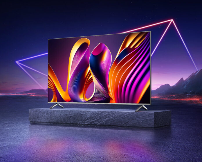 Hisense hat neue QLED-TVs vorgestellt - hier sieht man den E7 Pro.