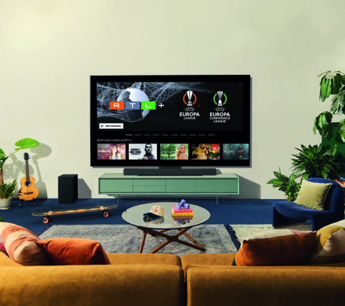 Käufer brandneuer LG-TVs erhalten 6 Monate RTL+ Premium kostenlos.