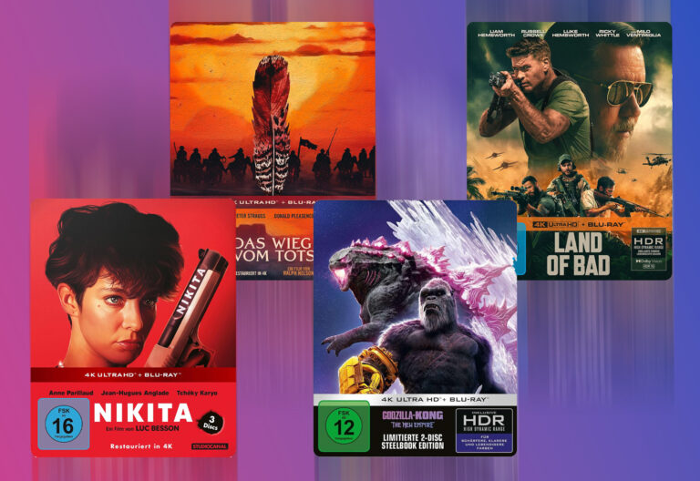 Holt euch diese limitierten 4K Blu-ray Steelbooks: Nikita, Land Of Bad, Godzilla x Kong 2 uvm.