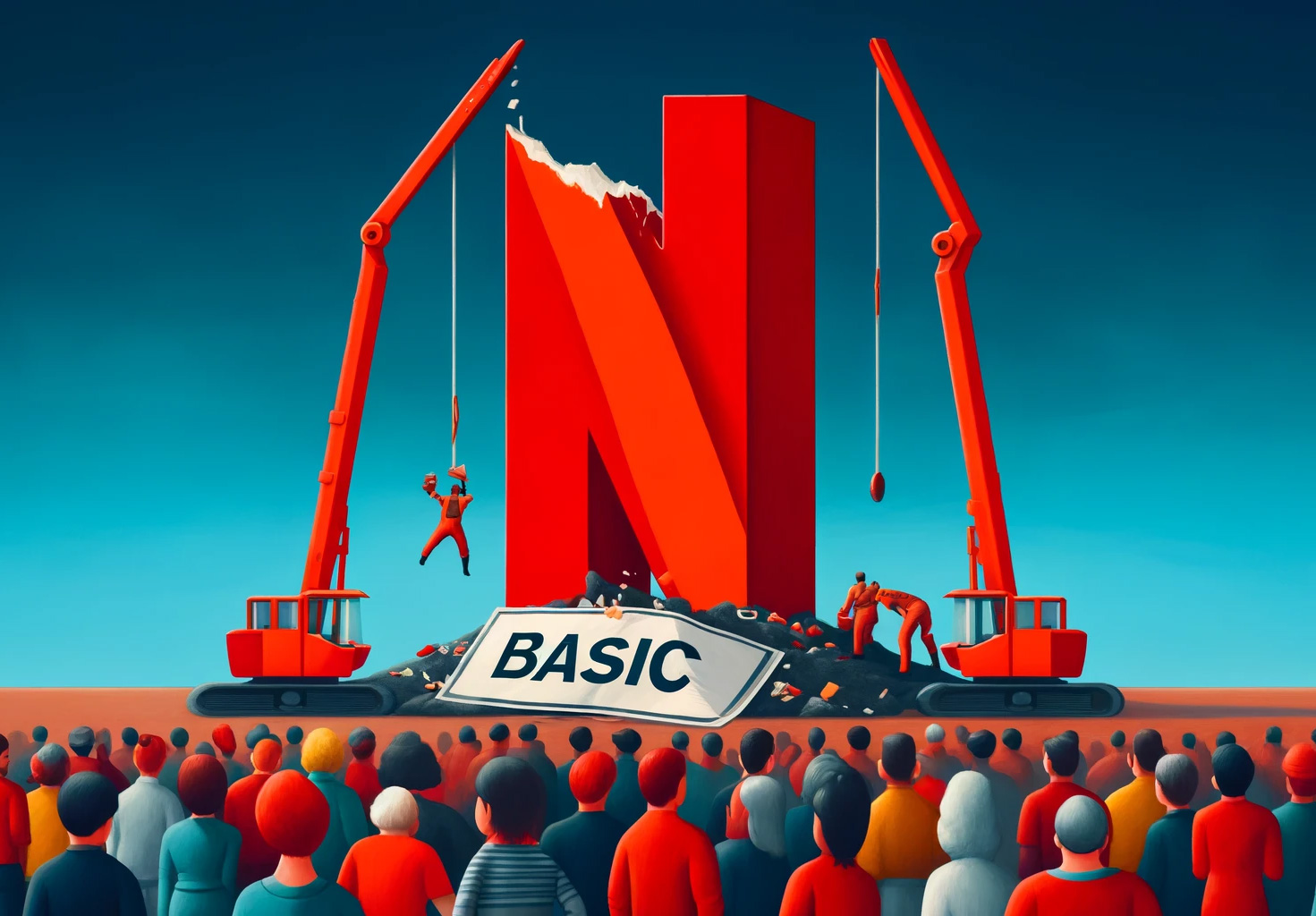 Netflix kündigt Kunden des werbefreien Basic-Abos. Die Alternativen sind wenig zufriedenstellend