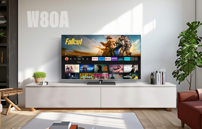 Der Panasonic W80A 4K LCD TV mit Fire TV OS bildet die neue Mittelklasse des Elektronikherstellers