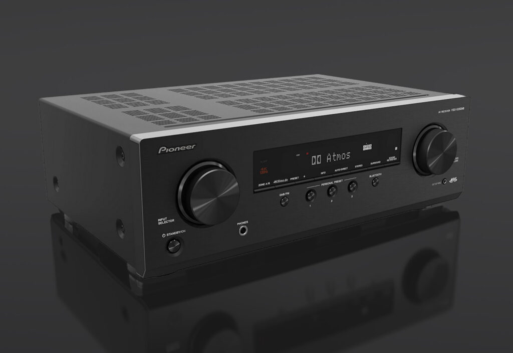 Der günstige Pioneer VSX-535 AV-Receiver mit Dolby Atmos, DTS:X und HDMI 2.1