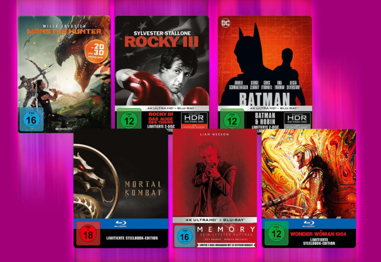 Diverse Steelbooks und Mediabooks (4K Blu-ray & HD Blu-ray) ab 8.99 Euro bei Media Markt und Saturn!