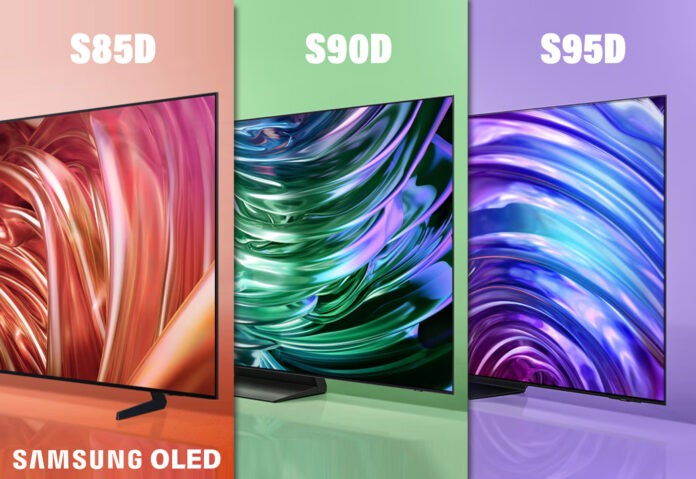 Die Samsung OLED Fernseher 2024 gehen in den Verkauf: S85D, S90D und S95D