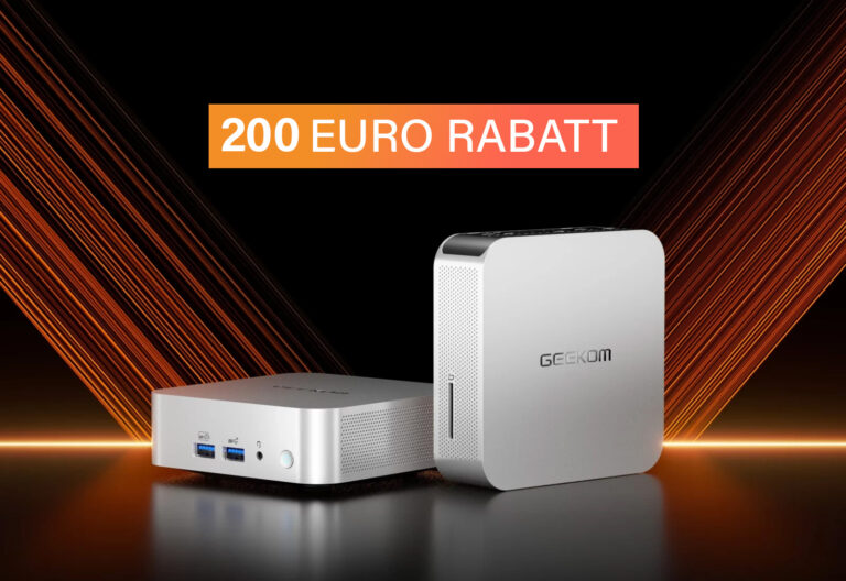 Jetzt 200 Euro Rabatt auf GEEKOM A7 Mini-PC sichern! (Rabattcode: „4kfilmeA7“)