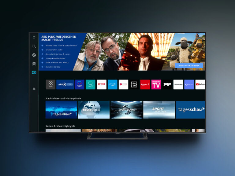 ARD Plus steht ab sofort für Smart-TVs von Samsung stramm