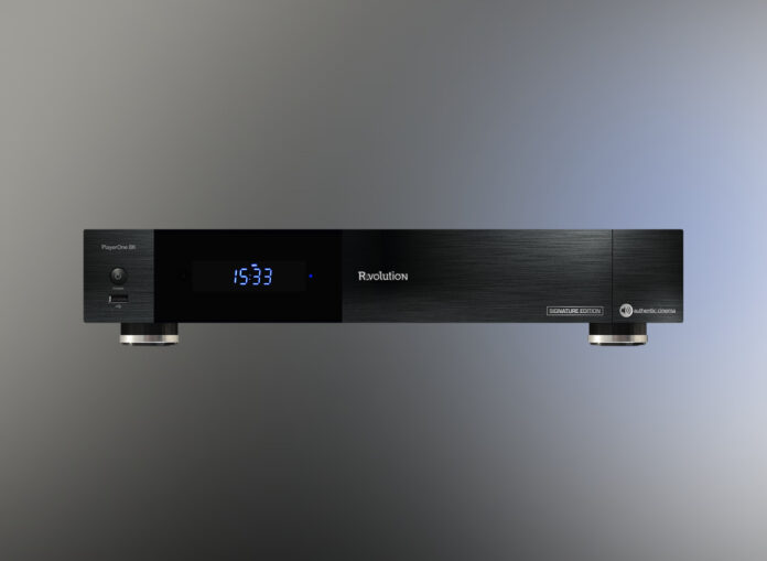 Der Rvolution Player One 8K ist ein UHD Blu-ray Player für Anspruchsvolle.