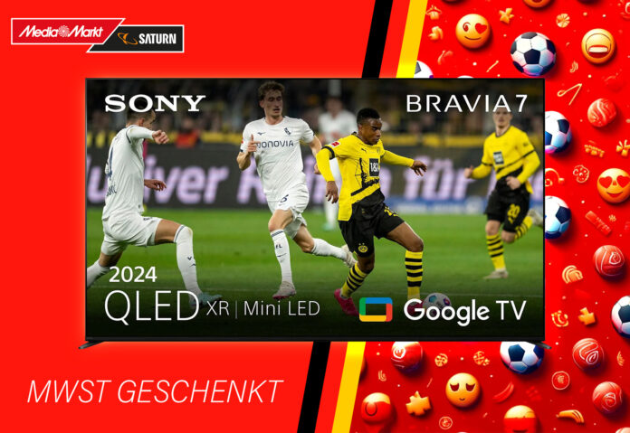 Mehrwertsteuer geschenkt auf ausgewählte 4K Fernseher von Sony!