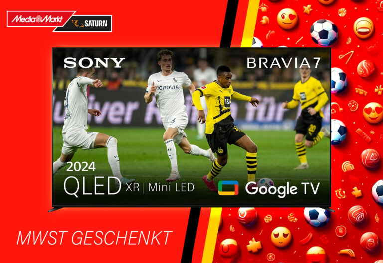Mehrwertsteuer geschenkt: Beliebte 4K Fernseher von Sony stehen im Fokus!