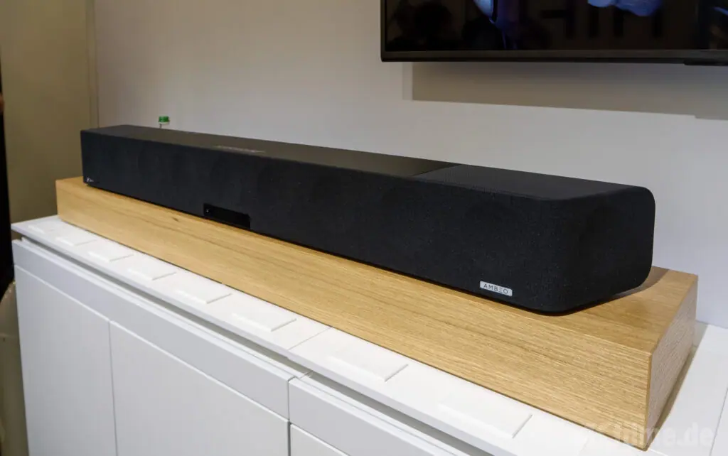 Das Audio-Flaggschiff Sennheiser AMBEO Soundbar MAX