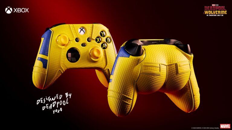 Knackig: Xbox Controller  im Wolverine-Design ergänzt die Deadpool-Variante