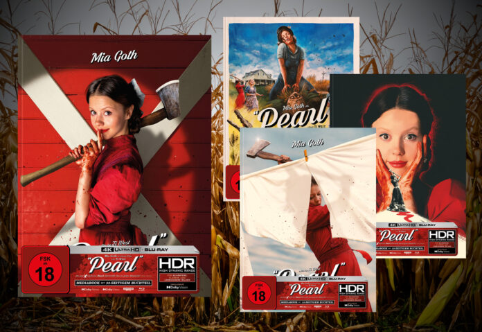 Vier exklusive 4K Blu-ray Mediabooks zu 
