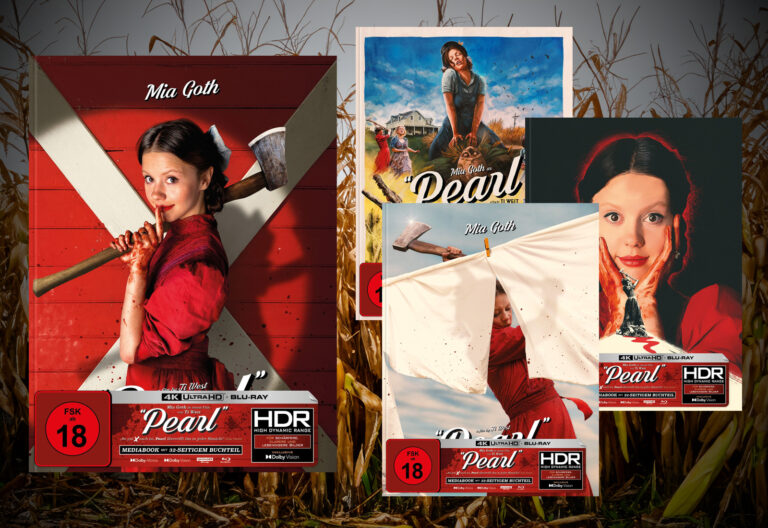 Turbine-Shop exklusive 4K Blu-ray Mediabooks für „PEARL“ (Solange der Vorrat reicht)