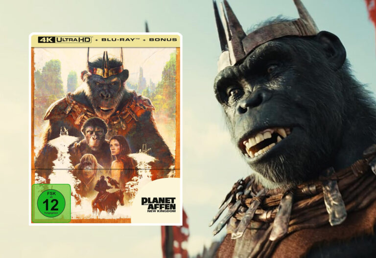 Finales Cover des „Planet der Affen: New Kingdom“ 4K UHD Blu-ray Steelbooks ist online