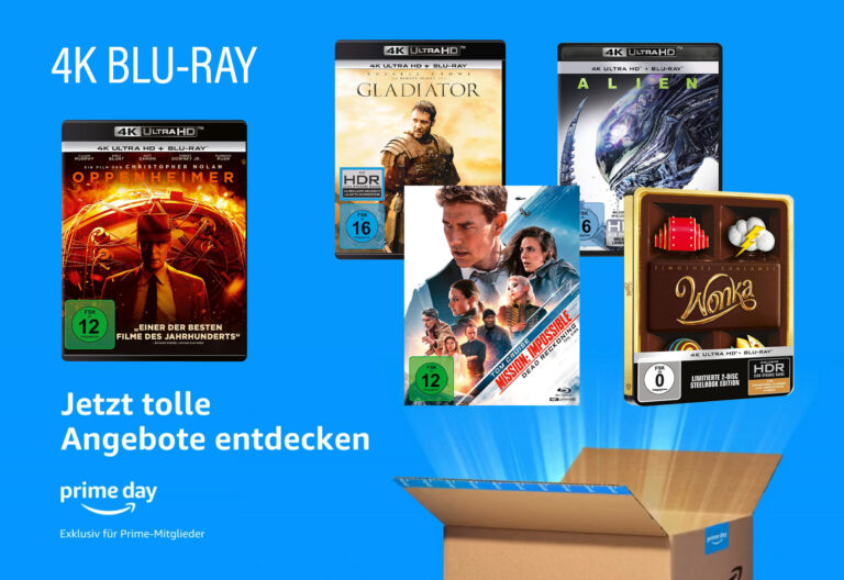 Sichert euch 4K Blu-ray-Schnäppchen am Amazon Prime Day bevor diese vergriffen sind