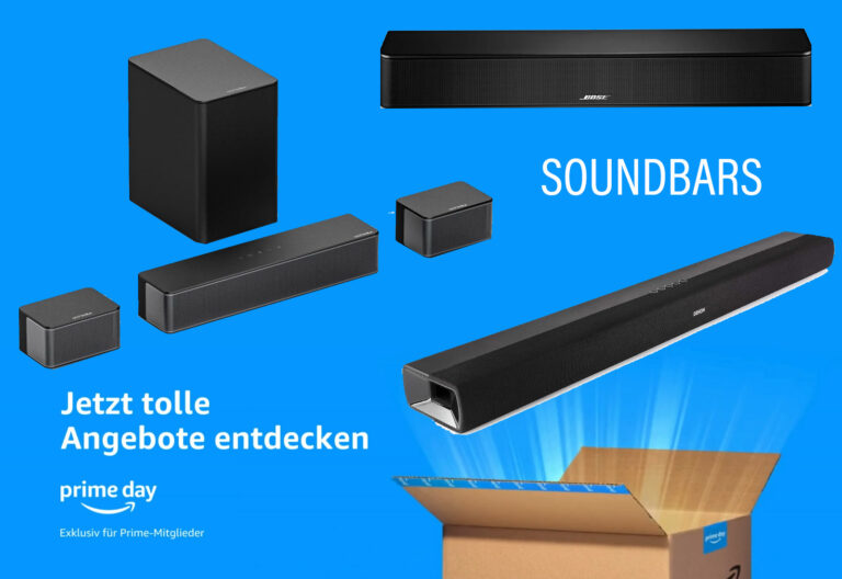 Reduzierte Soundbars am Amazon Prime Day – sichert euch euer Sound-Upgrade!