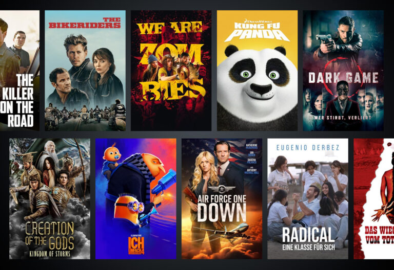 Neue 4K Filme und UHD-Upgrades auf Apple TV (The Bikeriders, Kung Fu Panda…)