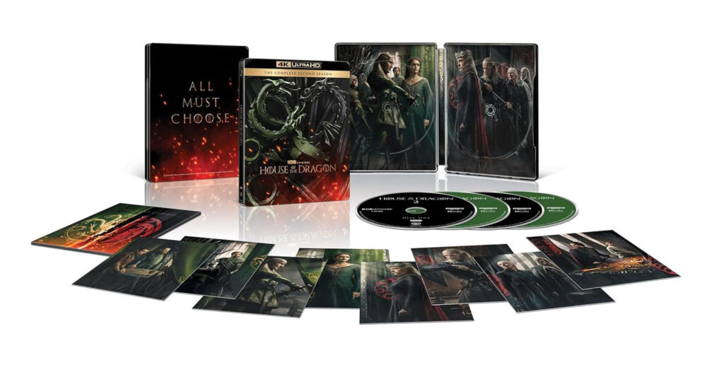 "House of the Dragon" erscheint mit Staffel 2 am 21.11.2024 auf UHD Blu-ray.
