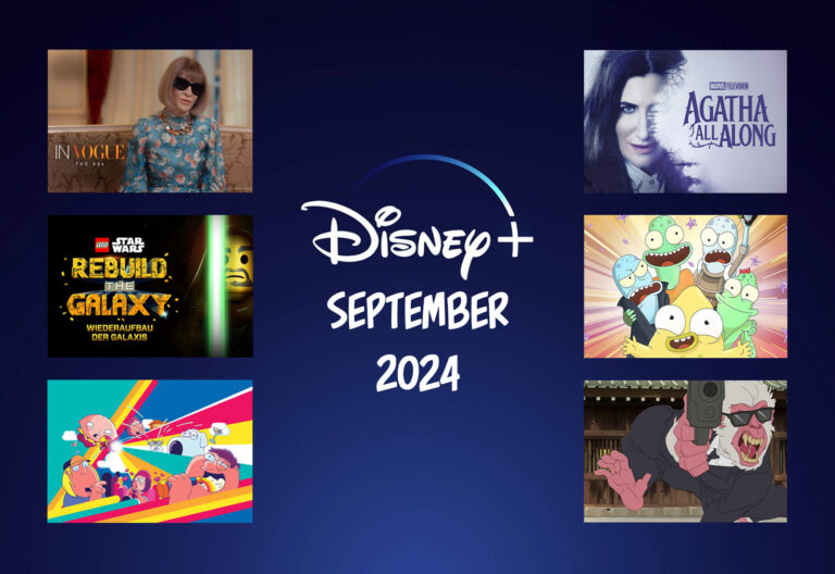 Disney+ Neuheiten im September 2024: Diese Filme und Serien erwarten euch!