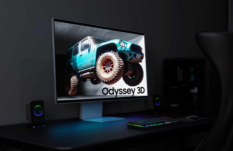 Samsung zeigt auf der gamescom 2024 einen Gaming-Monitor für brillenloses 3D