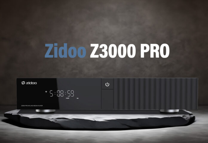 Der neue Zidoo Z3000 Pro 4K/8K-Media-Player vorgestellt