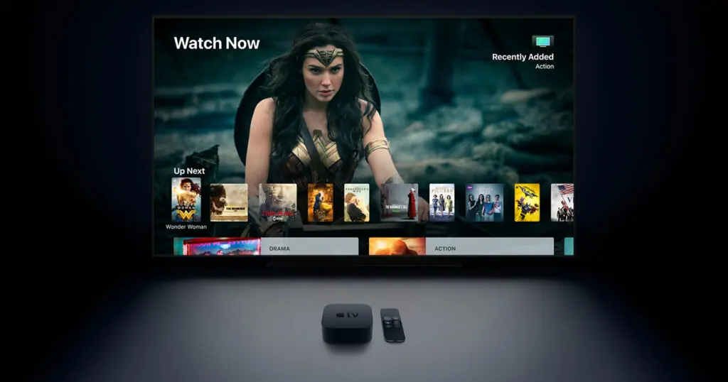 Die Apple TV 4K erhalten tvOS 18.