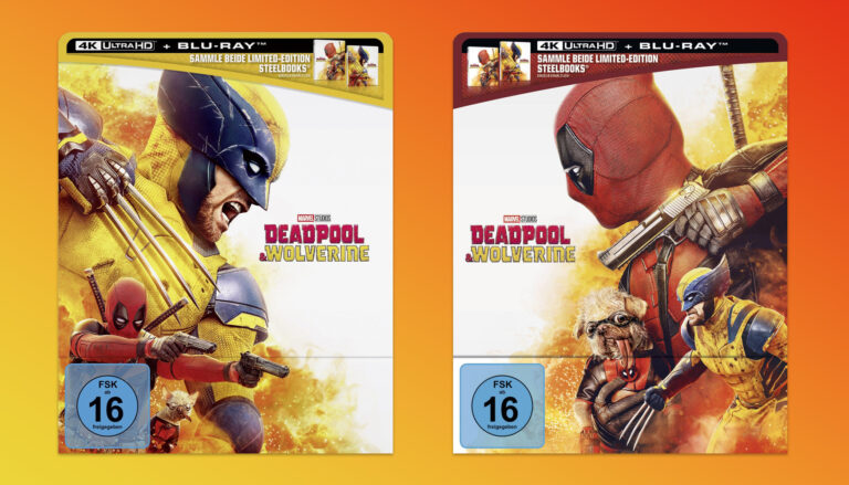 „Deadpool & Wolverine“ hier im 4K Ultra HD Blu-ray Steelbook günstig bestellen