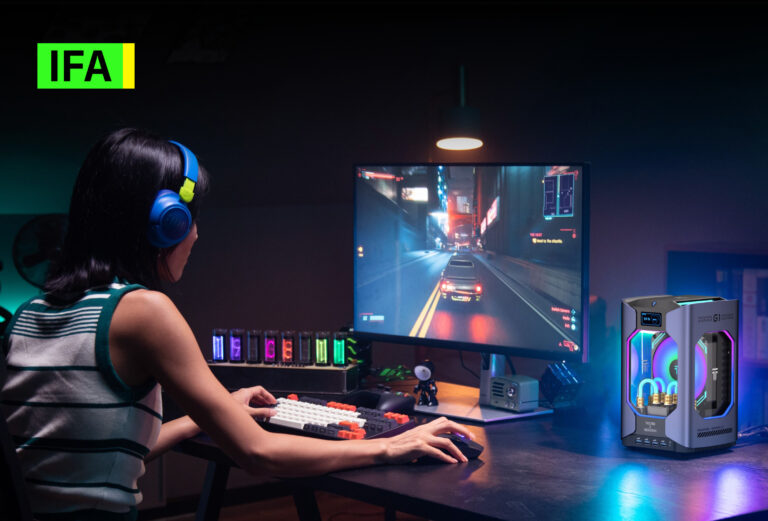 MEGAMINI G1: Geekom zeigt Mini-PC mit Wasserkühlung und Nvidia RTX4060 (IFA 2024)