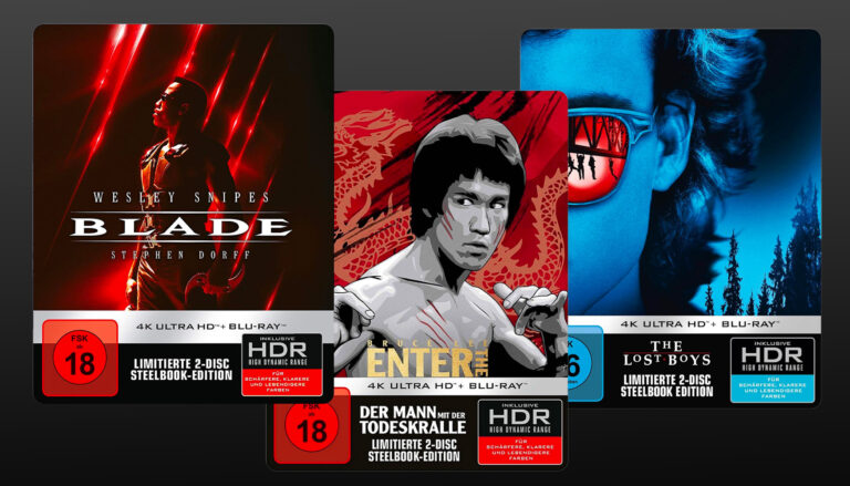 Die Neuauflage der limitierten Warner 4K-Steelbooks sind wieder vorbestellbar!