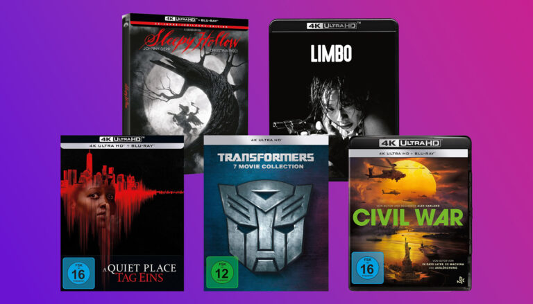 4K Blu-ray Neuheiten KW39: Civil War, Transformers Collection, A Quiet Place: Tag Eins uvm.