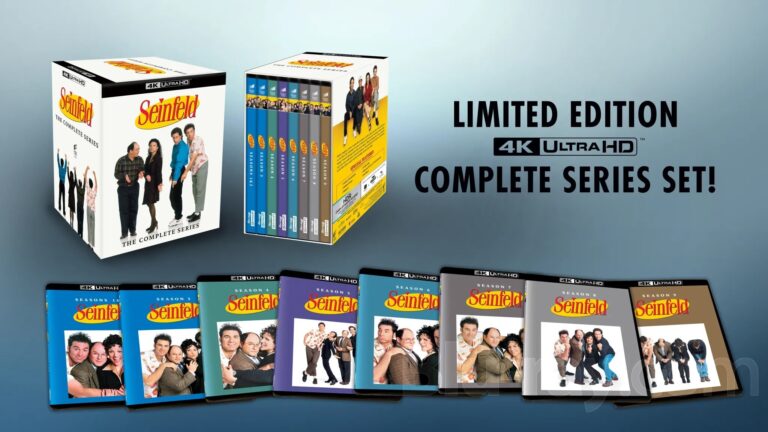Seinfeld erscheint auf Ultra HD Blu-ray in 4K – im Originalformat!