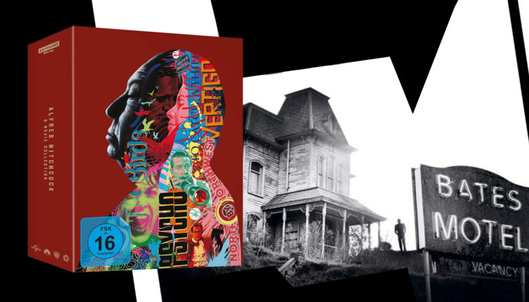 Alfred Hitchcock 6-Film-Collection erscheint mit neuem Design auf 4K Ultra HD Blu-ray
