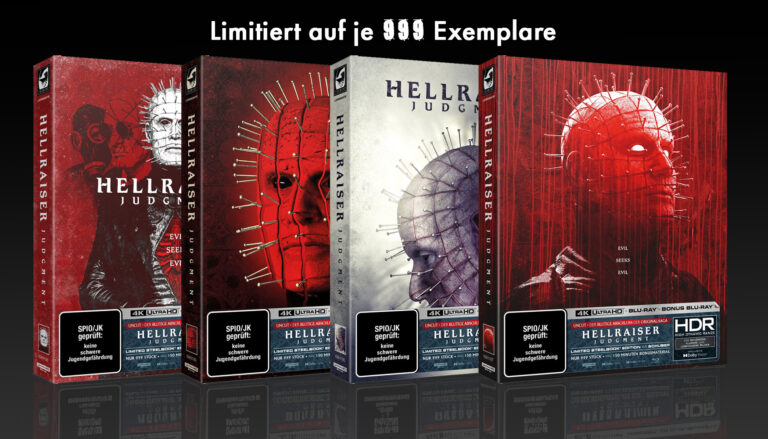 Hellraiser: Judgement erscheint auf 4K Ultra HD Blu-ray im limitierten Full-Slip Steelbook