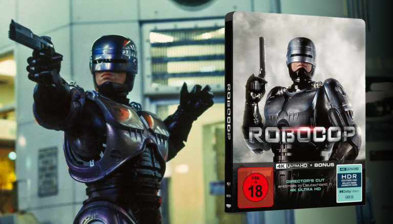 „Robocop“ (1987) erscheint im limitierten Steelbook & Mediabook auf 4K Ultra HD Blu-ray (Update)