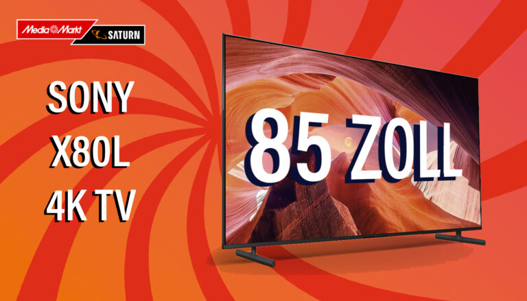 Sony Mega-Deal: 85-Zoll 4K Fernseher jetzt günstiger als je zuvor