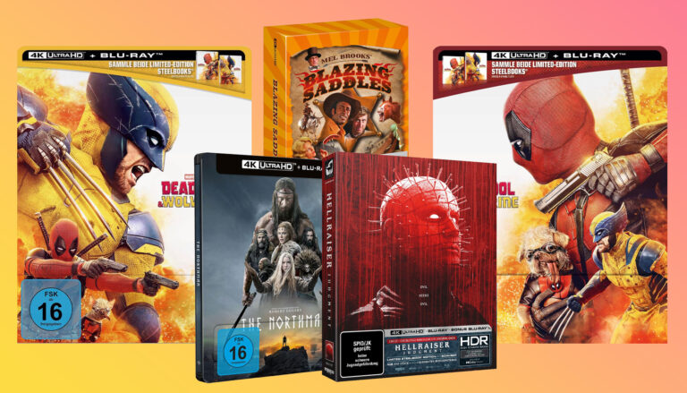 4K Blu-ray Neuheiten der Woche (KW 45): Deadpool & Wolverine, Hellraiser: Judgement uvm.
