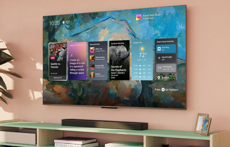 Amazon Fire TV Omni Mini LED mit Dolby Vision IQ und 144 Hz vorgestellt