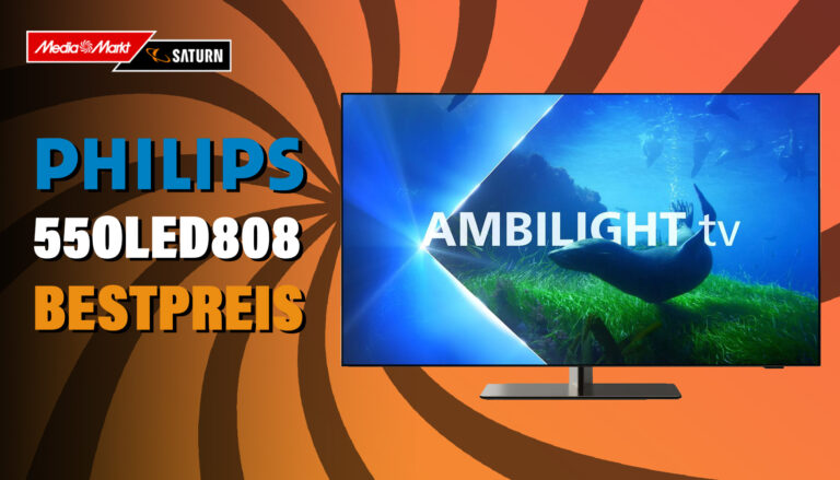 Sichert euch den Philips 4K OLED TV (55OLED809) mit 15% mySaturn-Rabatt zum neuen Tiefstpreis!