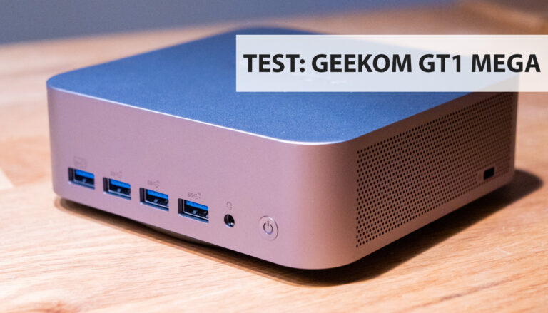 Geekom GT1 Mega im Test: Der Mini-PC, der Platz spart und Leistung liefert