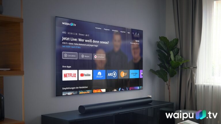 waipu.tv: 4K-Stick erhält umfassendes Update