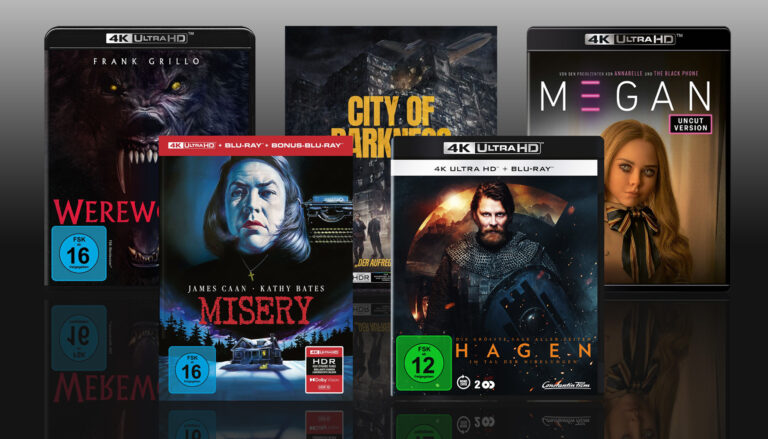 Neu auf 4K Blu-ray: Hagen – Im Tal der Nibelungen, Misery, City of Darkness, Werewolves uvm.