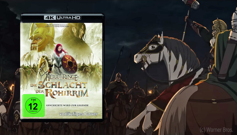 Der Herr der Ringe: Die Schlacht der Rohirrim jetzt auf 4K Blu-ray vorbestellbar (Standard & Steelbook)