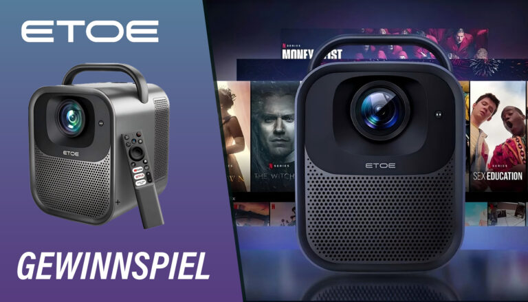 Gewinnspiel: Wir verlosen den tragbaren Full-HD-Heimkinobeamer ETOE Seal Pro