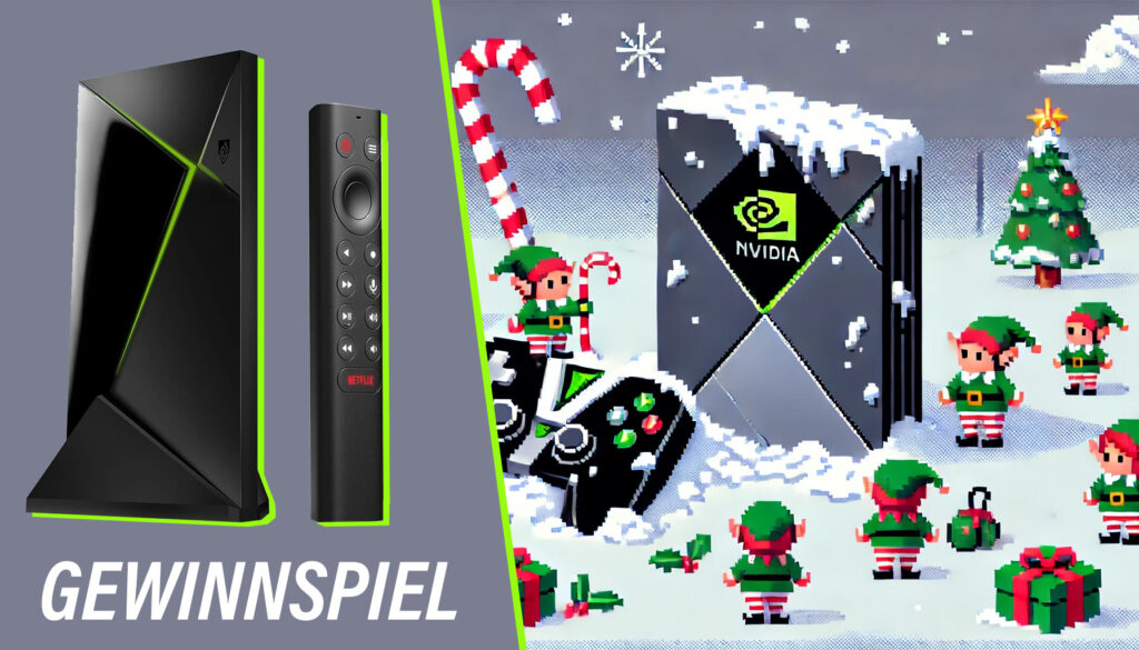 Gewinnspiel #01: Wir verlosen den NVIDIA Shield TV Pro Streaming-Player