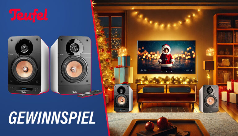 Gewinnspiel: Wir verlosen die Teufel Ultima 25 Aktiv Lautsprecher (Pure White)