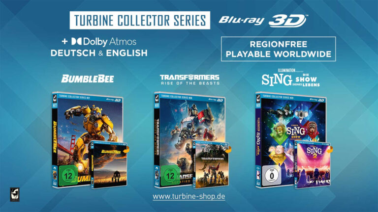 Turbine veröffentlicht drei weitere 3D Blu-rays inkl. Dolby Atmos