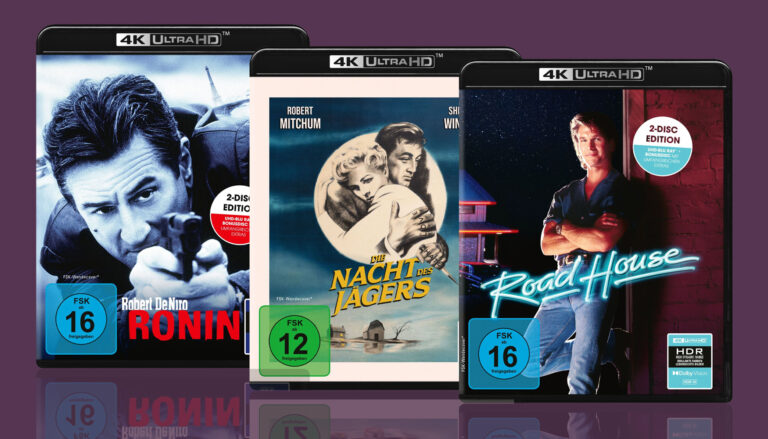 Günstige Standard 4K Blu-rays zu „Ronin“, „Road House“ und „Die Nacht des Jägers“ im Dezember 2024