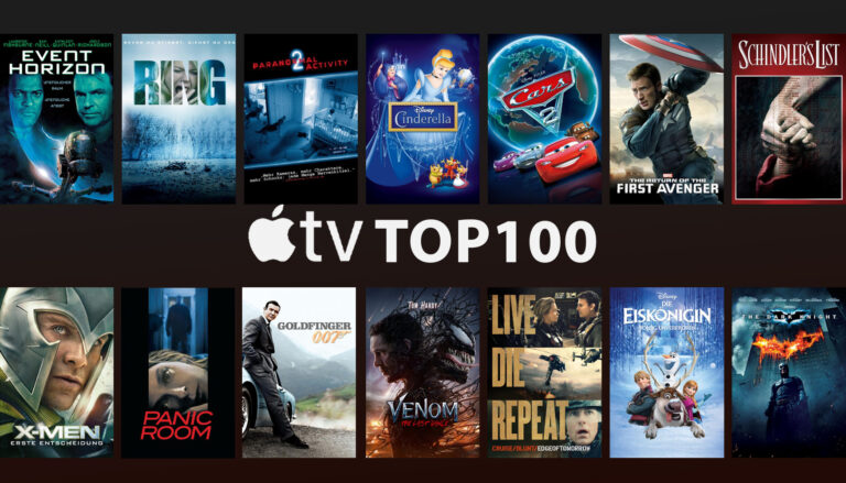 Top 100: Das sind die 100 beliebtesten 4K Filme auf Apple TV!