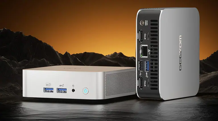 Geekom steigert mit dem A9 Max die Performance seiner AMD-Mini-PCs (abgebildet A8)